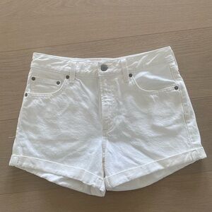 White Denim Forum Shorts